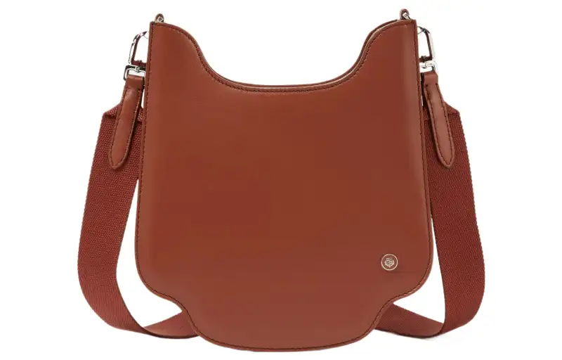 Loro Piana Sesia Calfskin Crossbody Bags Extra Mini Women's Brown