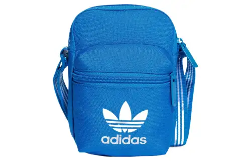 Adidas Originals Trefoil Polyester Crossbody Bag Unisex Blue