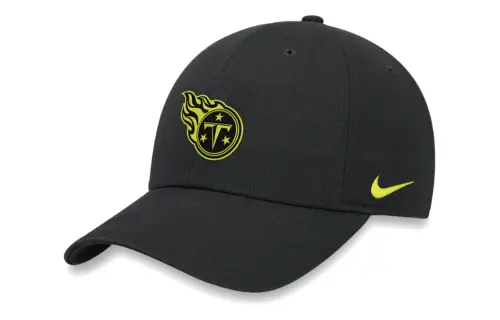 Nike Adjustable Cotton Baseball Caps Men's Black