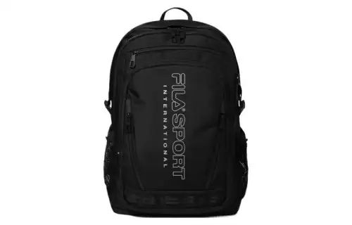 FILA Nylon Backpack Regular Unisex Black