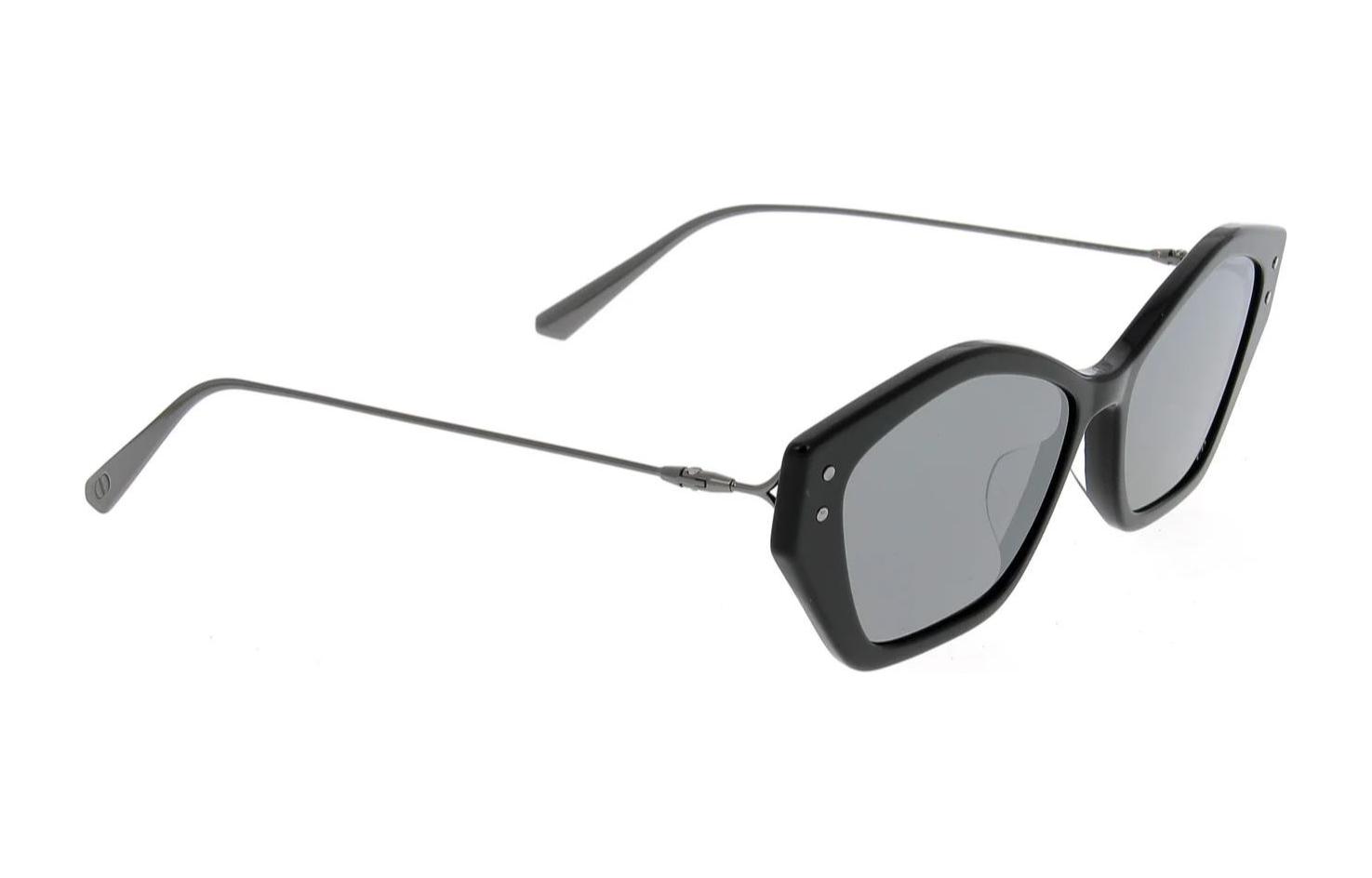 Женские солнцезащитные очки Dior (серебряные) — фото 2