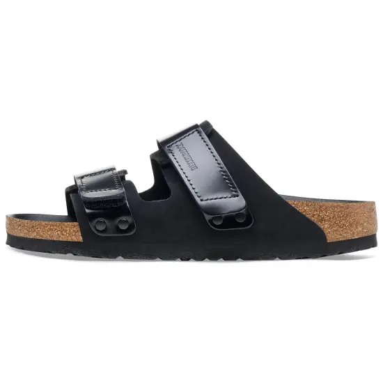 Birkenstock Uji Leather Slides Women's