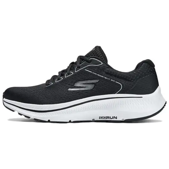 Skechers Go Run Consistent 2.0 Wear-resistant And Lightweight Low-Top Casual Shoes Men's Black White