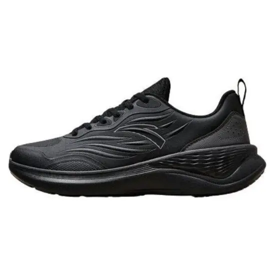 ANTA Training Shoes Men Low-Top Black Gray Color