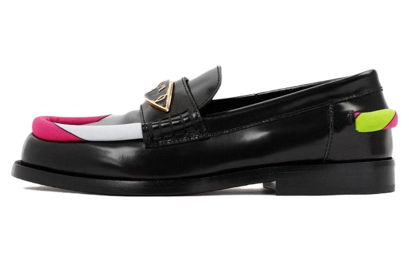 EMILIO PUCCI Универсальные лоферы круглого ноги женский черный