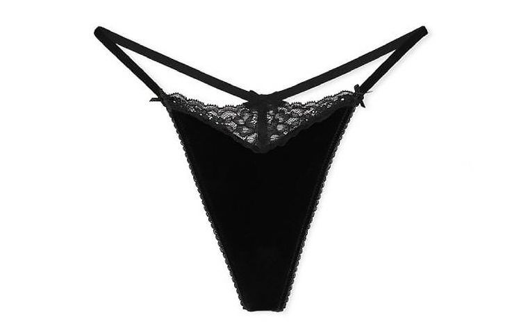 Женские трусы Victoria's Secret (черные)