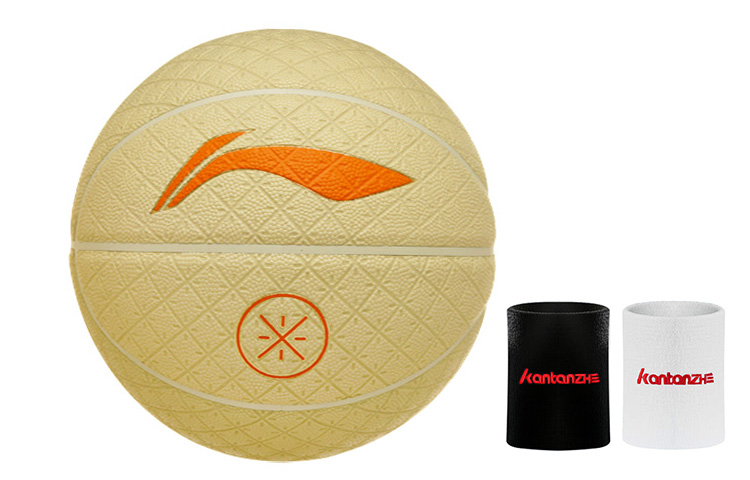 Li Ning Pu Basketball Yellow Size 7 Training Unisex