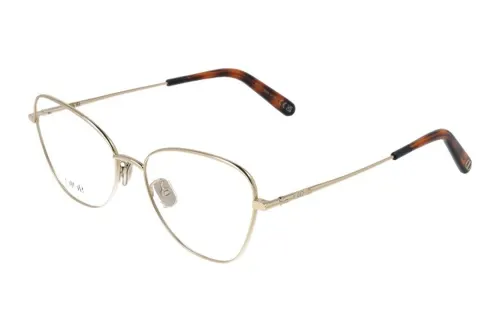 DIOR Irregular Shape Eyeglass Frames Women's Silver