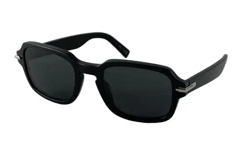 DIOR Irregular Shape Sunglasses Unisex Black