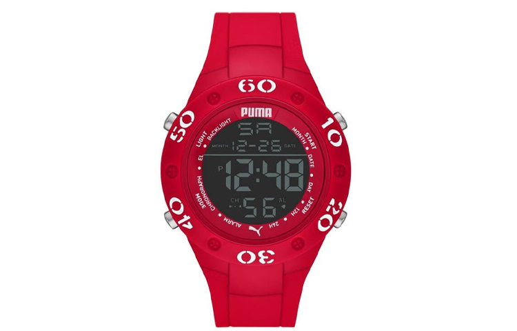 PUMA Wrist Watches Quartz Movement Plastic Strap 49mm Black Dial Women's Watch 30m Water Resistant