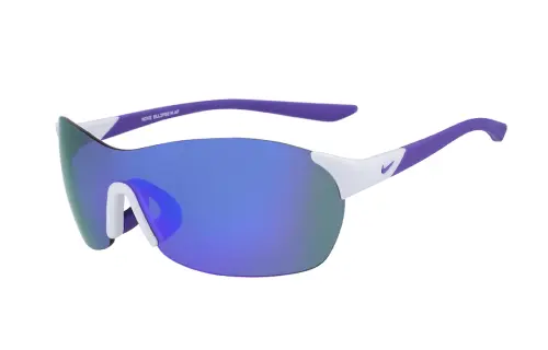 Nike Acetate Irregular Shape Sunglasses Unisex Purple