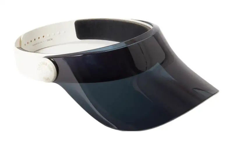 DIOR Glass, Rubber Hats & Caps Women's Dark Blue