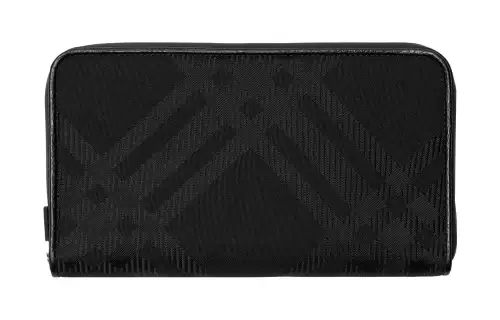 Burberry Polyamide Wallet Large Men's Black