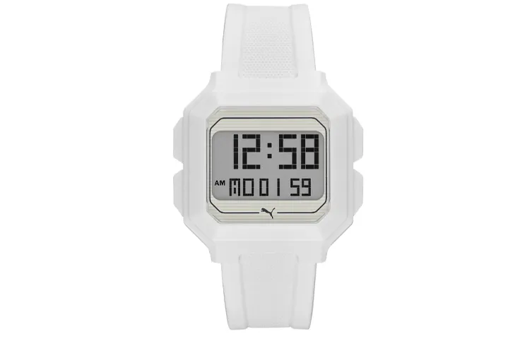 PUMA Wrist Watches Quartz Movement Plastic Strap 45mm Gray Dial Unisex ['50', 149262]m Waterproof