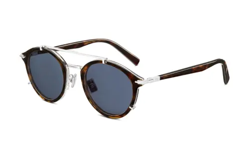 DIOR Acetate Aviator Sunglasses Men's Brown