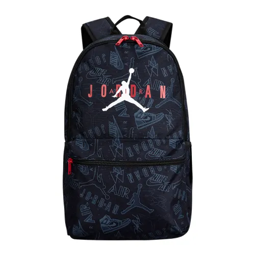 Jordan Polyester Backpack Unisex Jet Black