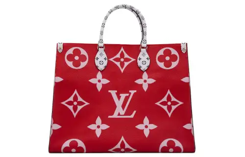 LOUIS VUITTON Onthego Monogram Giant Red/Pink