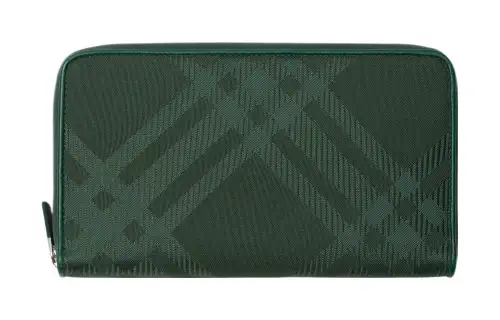 Burberry Polyamide With Polyester Wallet Large Men's Vine Green