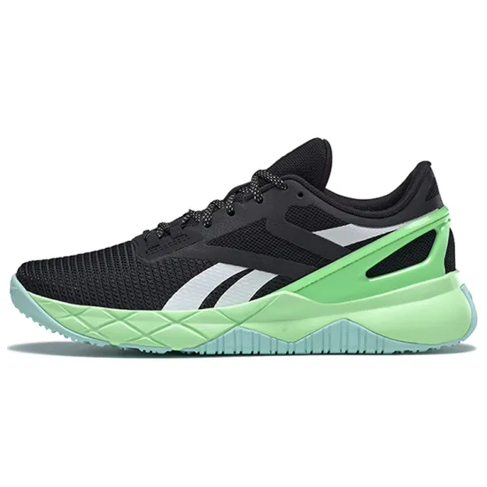 Reebok Nanoflex TR Black Neon Mint Women's