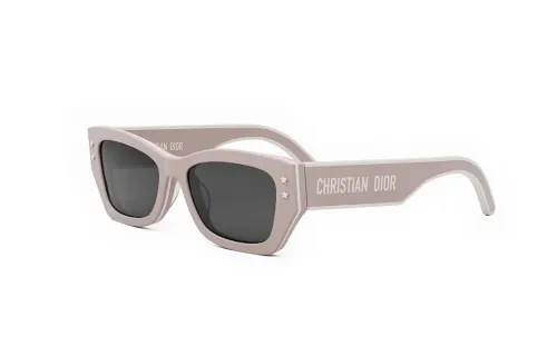 DIOR Acetate Rectangular Sunglasses Women's Pink