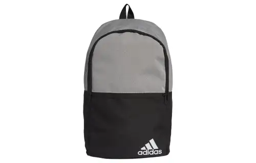 Adidas Polyester Backpack Regular Unisex Gray Black White