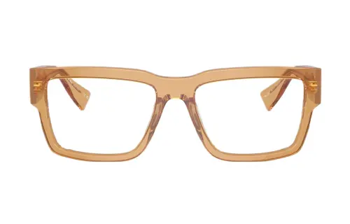 MIU MIU Plastic Square Eyeglass Frames Women's Brown