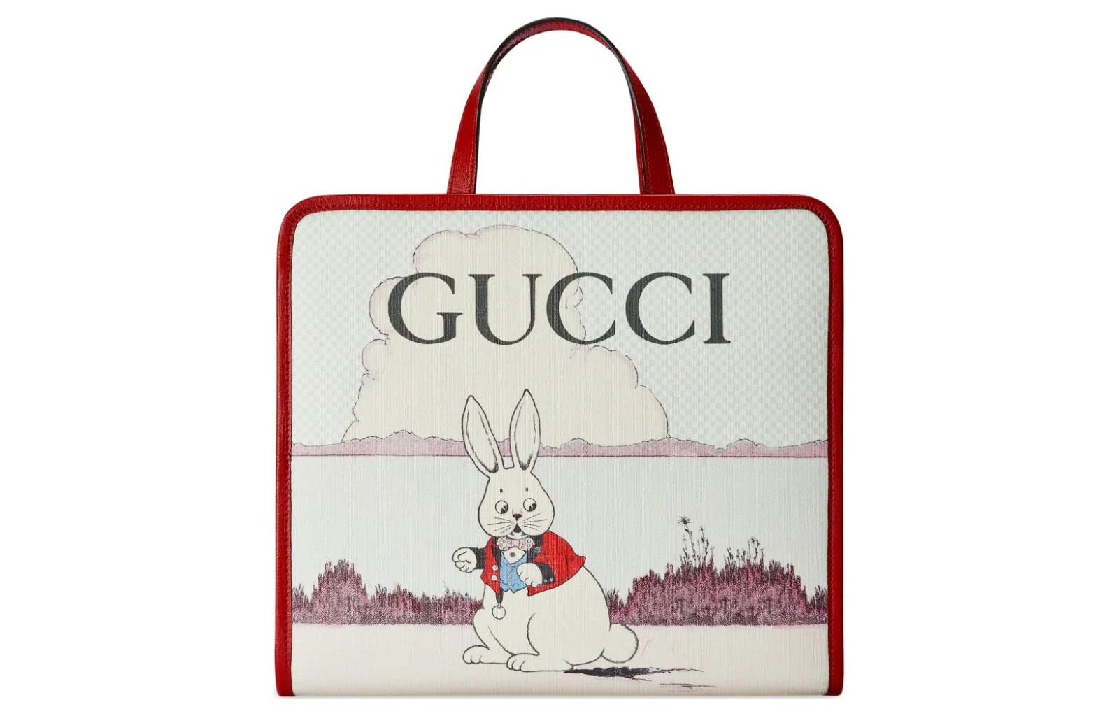 Сумка Gucci С кроликом (разноцветная)