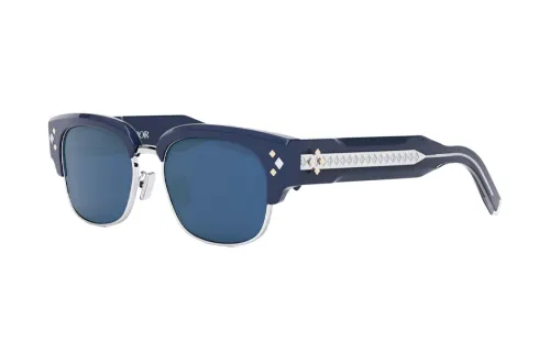 DIOR Acetate Butterfly Sunglasses Men's Blue