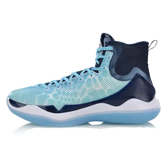 LINING YuShuai 11 Basketball Shoes Men High-Top Blue