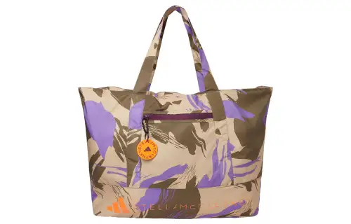 Adidas Recycled Polyester Tote Bag, Shopping Bag, Handbag Regular Unisex Red Night & Unity Orange