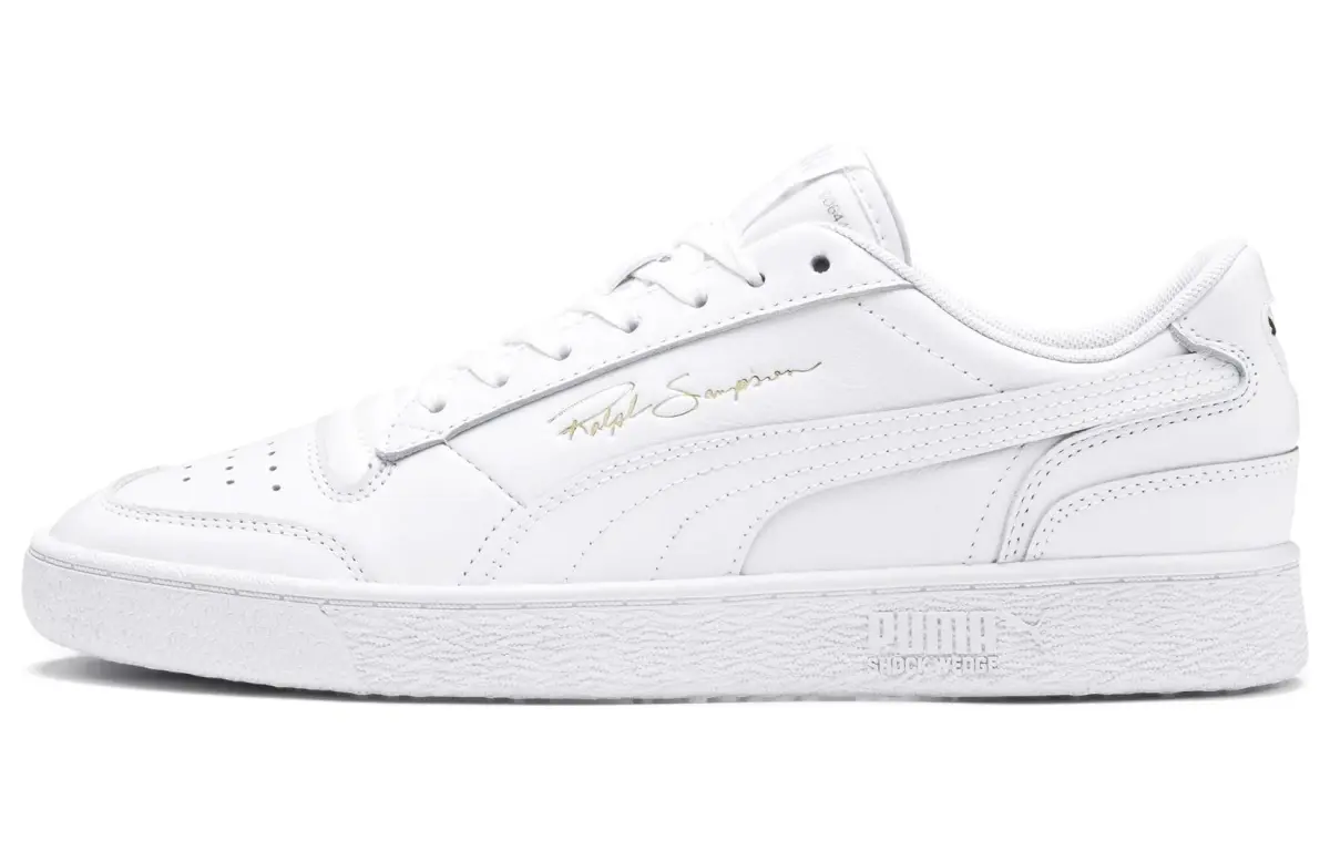 PUMA Ralph Sampson Lo Low top Skateboard Shoes Unisex Pure White