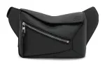 LOEWE Puzzle Cow Leather Fanny Pack Mini Men's Black