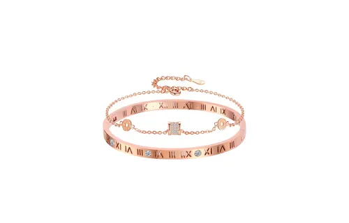 MISS TOOYA Titanium Steel Bangles Women's