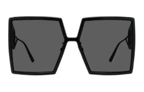 DIOR Square Sunglasses Women's Black