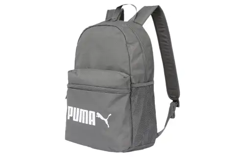 PUMA Polyester Backpack Regular Unisex Gray