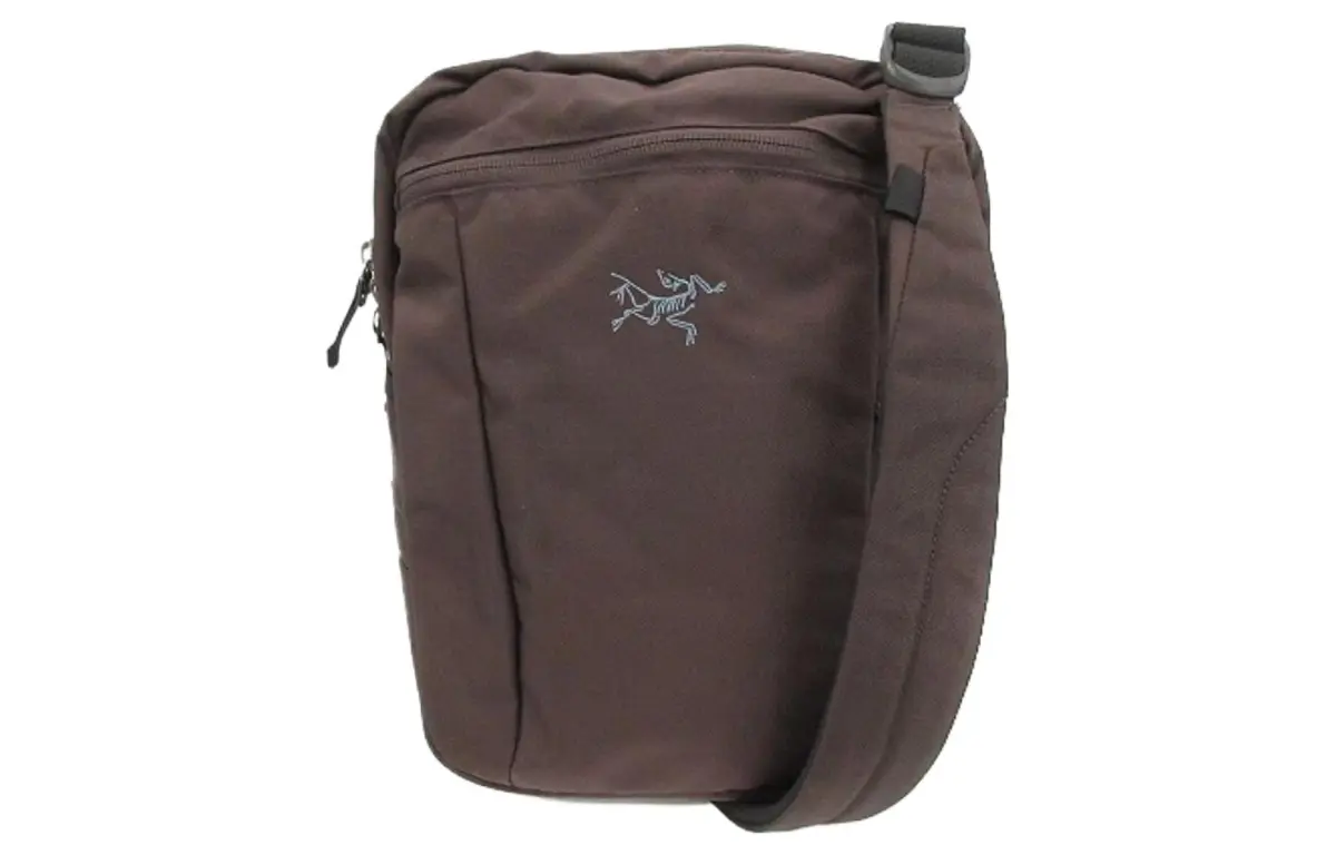 Arc'teryx Portable Crossbody Bag, Shoulder Bag, Outdoor Bag Nylon Ironwood Brown Unisex