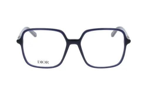 DIOR Acetate Square Eyeglass Frames Women's Blue