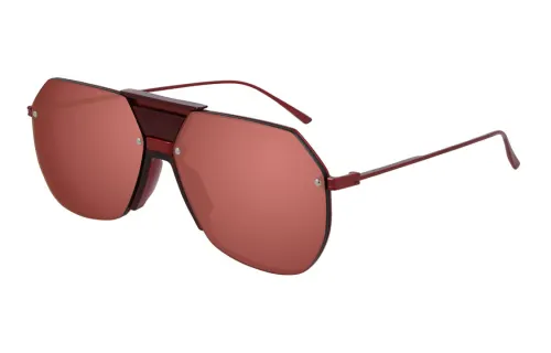 Bottega Veneta Aviator Sunglasses Men's Red