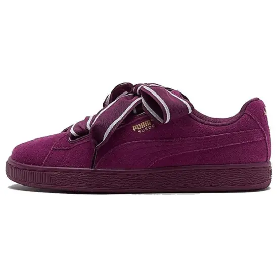 Puma Women's Suede Heart Satin 2 'Dark Purple'
