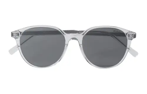 DIOR Irregular Shape Sunglasses Men's Transparent