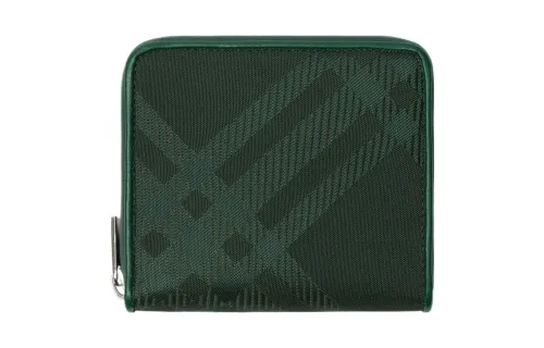 Burberry Polyamide Blend Wallet Medium Men's Vine Color