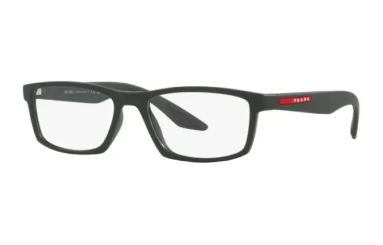 PRADA Eyewear Rectangular Frame Glasses