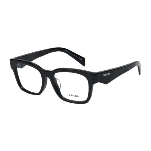 PRADA Square Eyeglass Frames Men's
