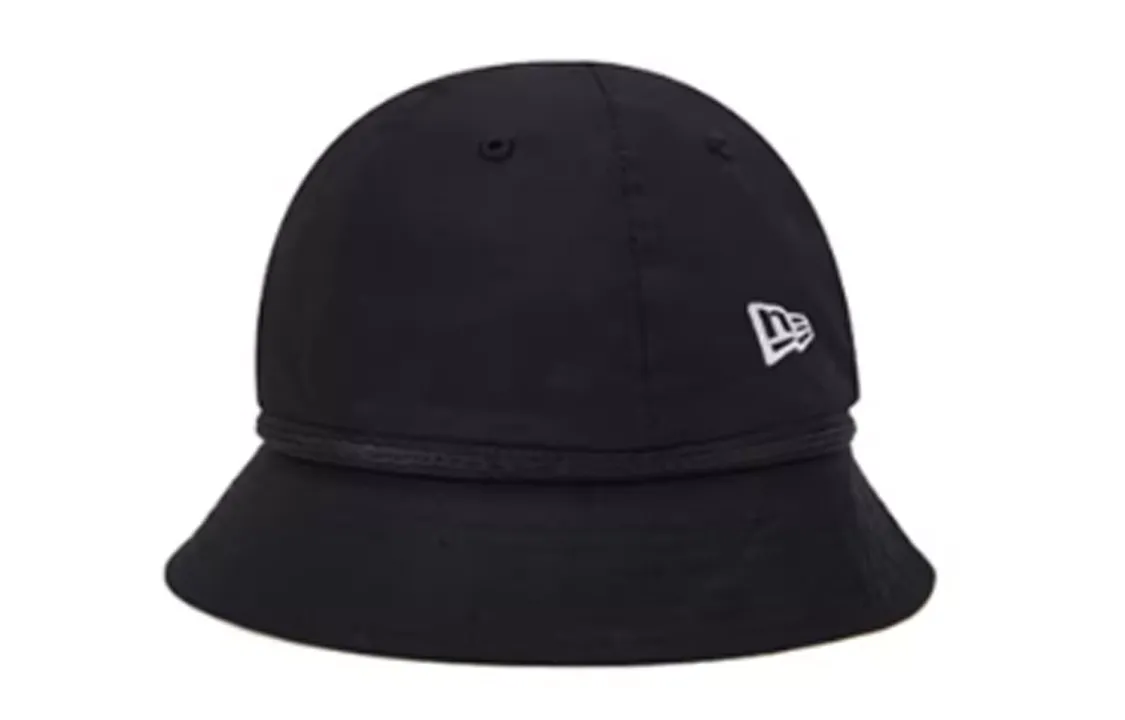 New Era Cotton Bucket Hats Unisex Black