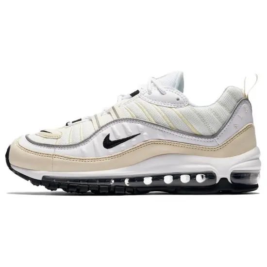 Nike Air Max 98 Running Shoes Men Low-top White