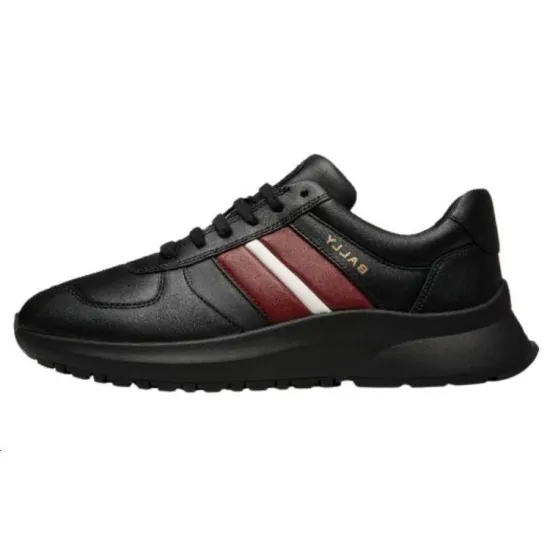 BALLY Lace-up Leather Sneakers