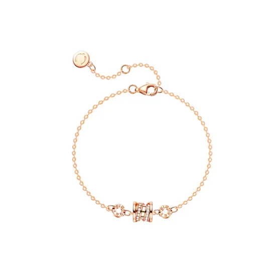 FANCI 925 Sterling Silver Jewelry Women's Silver Rose Gold