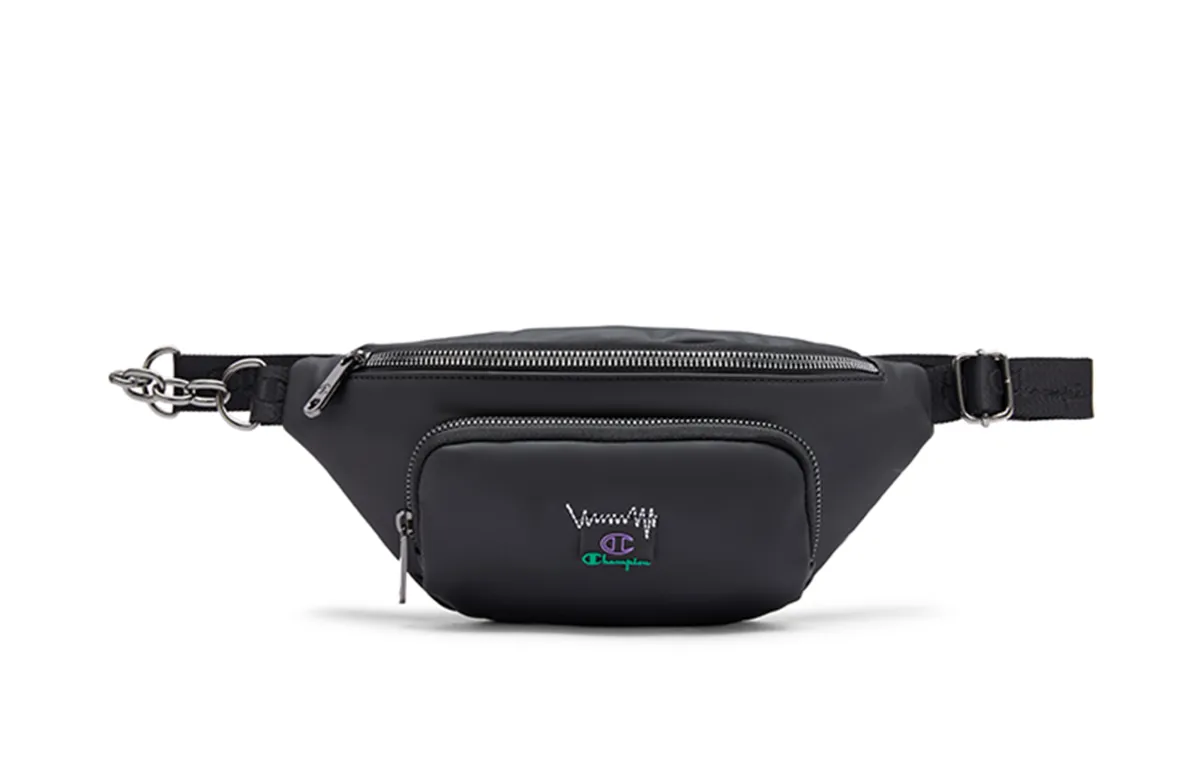 Champion Fabric Backpack Fanny Pack Small Unisex Blue/Gray/Black