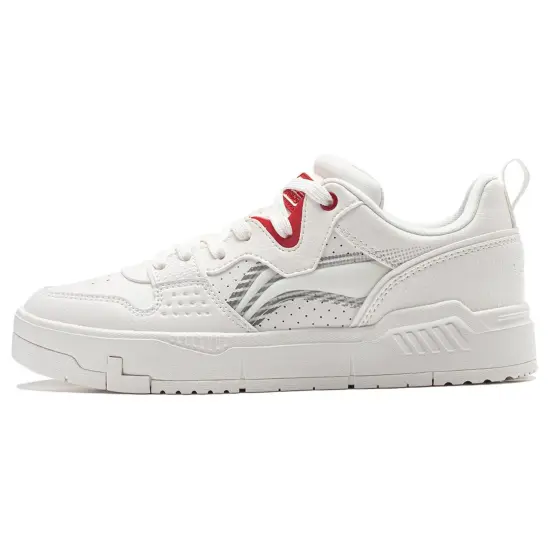 LiNing Common 80s CNY Slip-Resistant Cushioning Wear-Resistant Lightweight Low-Top Skateboard Shoes Women's