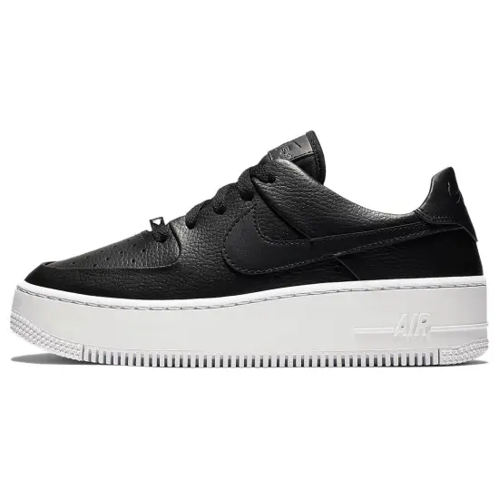 Nike Air Force 1 Sage Low Black White Women's